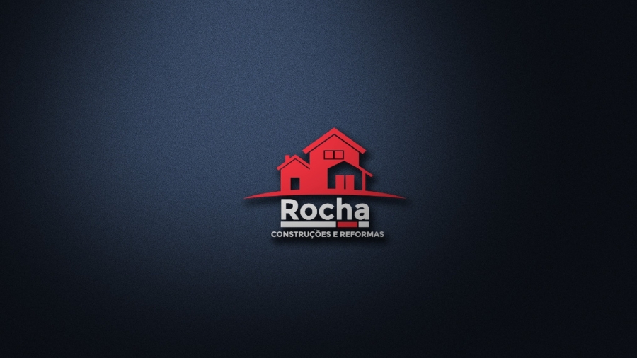 Identidade visual da Rocha Construções e Reformas